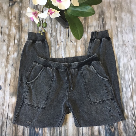 Vintage Havana Pants - Vintage Havana gray sweat pants